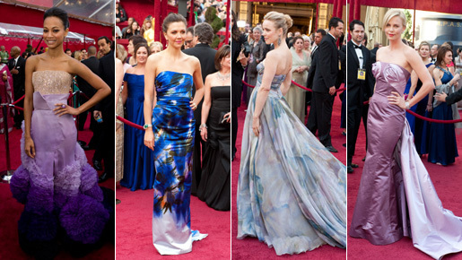 【アカデミー賞】ファッションチェック！　〜ブルー＆パープル編〜