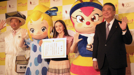 美少女女優アヤカ・ウィルソン「ハチミツ大好き！」　『みつばちハッチ』新キャラ抜擢