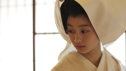 ポッキーガール忽那汐里が『半分の月がのぼる空』でしっとり白無垢花嫁姿を披露！
