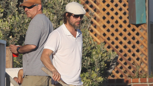 ブランジェリーナが家族や友人とビーチ・パーティ