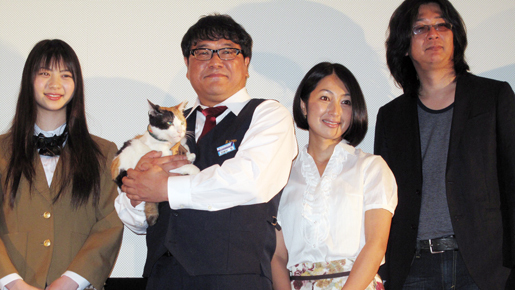 カンニング竹山　主演作初日挨拶で北野監督新作タイトルを3連呼