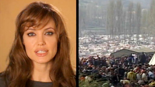 アンジェリーナ･ジョリーが「世界難民の日」公共広告に出演