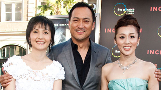 渡辺謙、南果歩を伴い『インセプション』L.A.プレミアに　オスカーにも期待