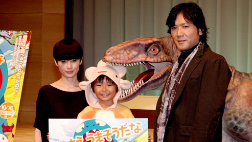 “こども店長”加藤清史郎「肉が大好き」と肉食系宣言もリアル恐竜登場にはびっくり