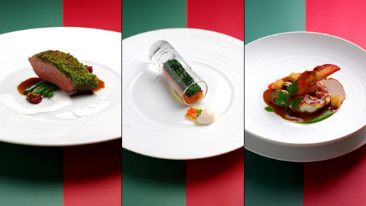 『ノルウェイの森』の撮影が行われたレストランで“赤”と“緑”の特別メニュー誕生