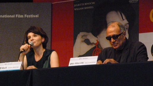 仏大女優ジュリエット・ビノシュ来場　釜山国際映画祭が閉幕　