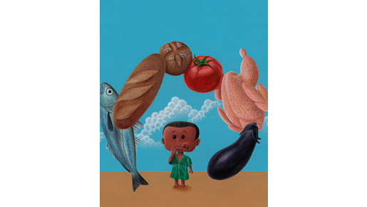 『ありあまるごちそう』イラストレーター本秀康によるビジュアル完成！