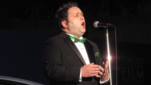 【TIFFレポート】ポール・ポッツ　日本初野外ライブで美声とジョーク！