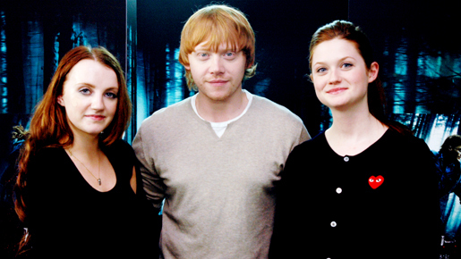 『ハリー・ポッター』来日インタビュー　ロン＆ジニー＆ルーナ　恋の行方にモノ申す！