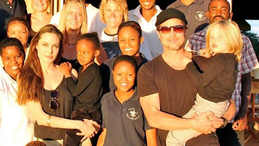 ブランジェリーナ、シャイロの誕生地・ナミビアの自然保護区に200万ドルを寄付