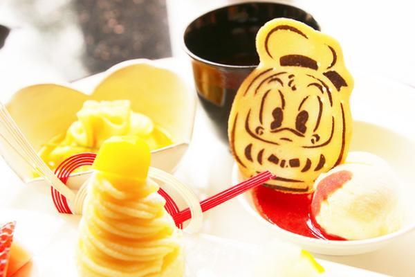 【ディズニー】ドナルドのケーキで笑福！アンバサダーホテル「年末年始の限定メニュー」