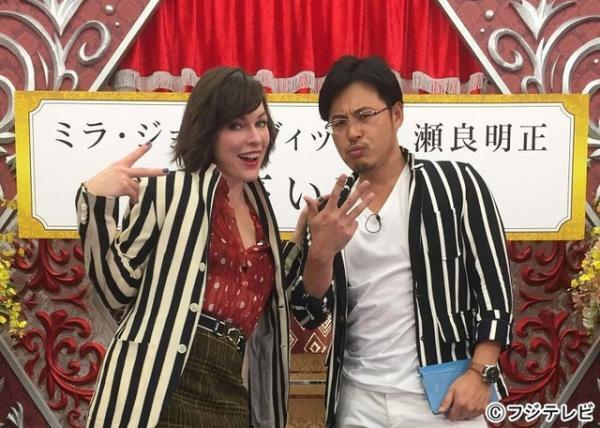 NEWS・増田、ANZEN漫才とスペシャルコラボを披露！ ミラ・ジョヴォヴィッチもネタに挑戦!?