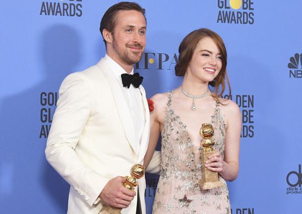 第74回ゴールデン・グローブ賞『ラ・ラ・ランド』が最多7部門受賞で圧勝