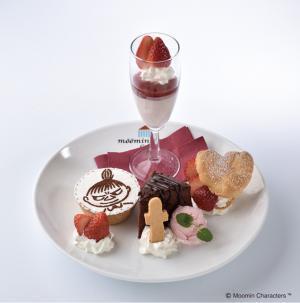 ムーミンハウスカフェ 東京スカイツリータウン・ソラマチ店でいちごのデザートフェア！