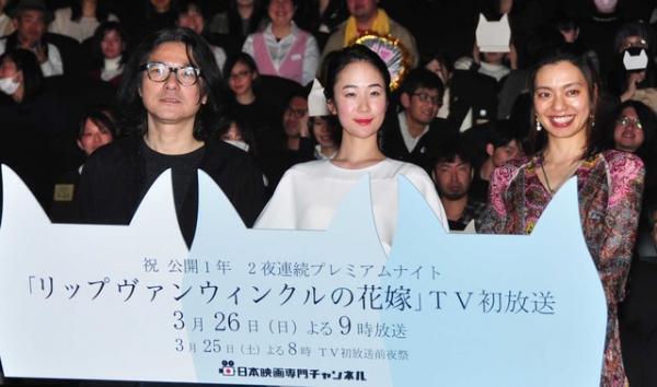 黒木華＆Cocco＆岩井俊二監督、昨秋急死したりりィとの思い出を語る