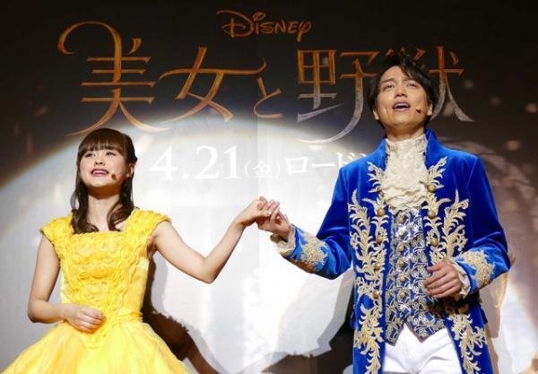 昆夏美＆山崎育三郎、「美女と野獣」を生歌唱！「ステージで歌うと楽しい」