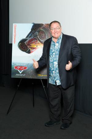 ジョン・ラセター緊急来日！『カーズ』『アナ雪』続編…ディズニーの待機作を語る