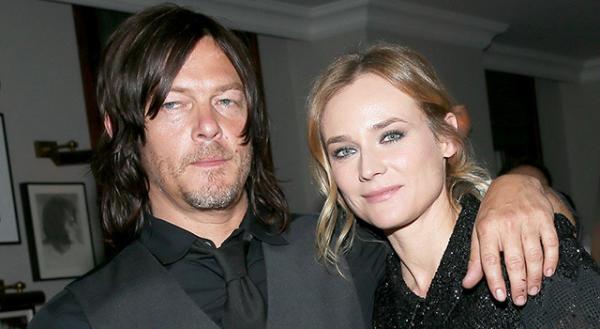 ダイアン・クルーガー＆ノーマン・リーダス、"キス”で交際を公に