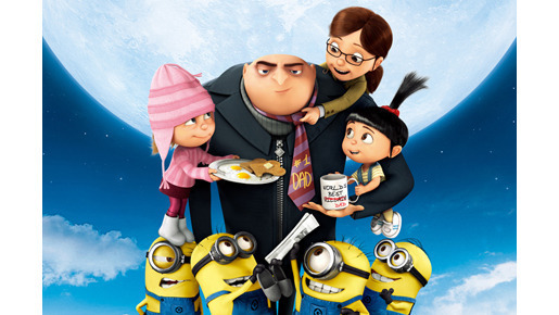 ミニオンデビュー作『怪盗グルーの月泥棒』今夜放送！