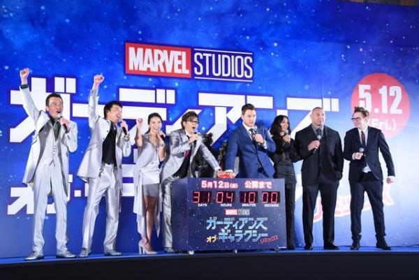 山寺宏一、初来日のクリス・プラットら“ガーディアンズ”チームに脱帽