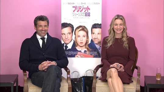 レニー・ゼルウィガー＆パトリック・デンプシー、泥まみれの“出会い”に大爆笑