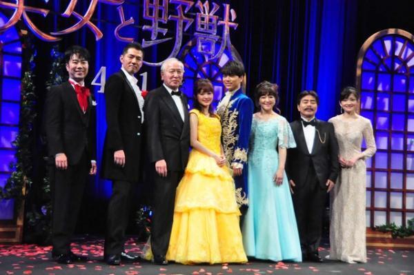 山崎育三郎＆昆夏美ら『美女と野獣』日本語キャストが生歌とダンスで魅了！