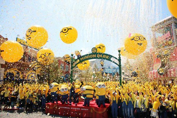 【USJ】笑福亭鶴瓶、ゲスト1,500人と“ハチャメチャ”開幕宣言！「ミニオン・パーク」オープニング・セレモニー