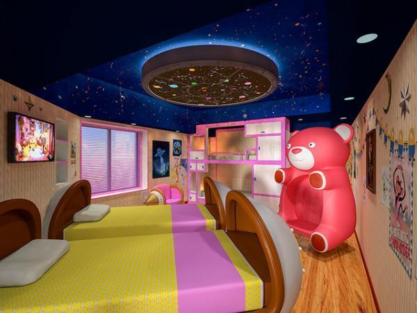 【USJ】ホテルに戻ってもミニオン尽くし！劇中の子ども部屋を再現「Minions Room2」