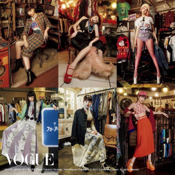 小松菜奈＆高畑充希ら、“古着”へのピュアな愛を語る！「VOGUE」