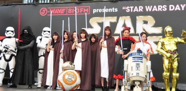 みちょぱ＆山本舞香＆Flowerの『スター・ウォーズ』コスチュームに大歓声！