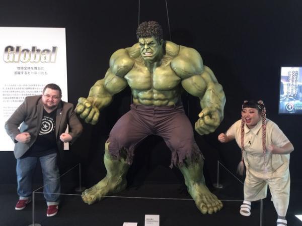 ローラ&渡辺直美、マーベルの世界を体験！NY本社にも初潜入