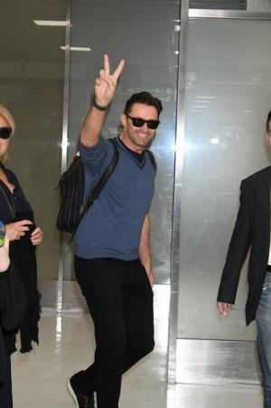 ヒュー・ジャックマン、1年7か月ぶりに来日！「日本に来られてとても嬉しい」