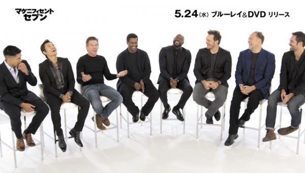 デンゼルら7人のキャストが集結！『マグニフィセント・セブン』特典映像