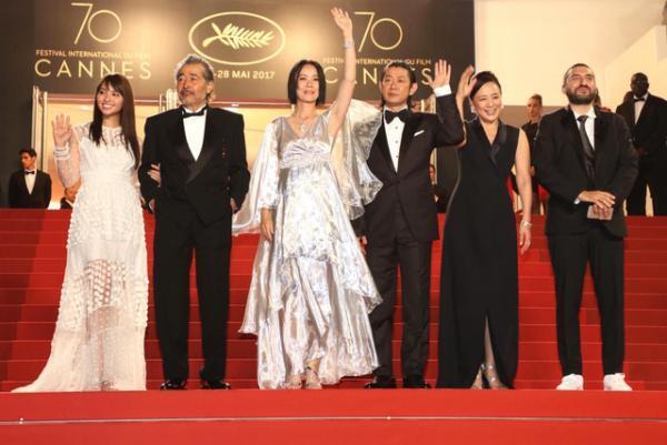 永瀬正敏、カンヌで男泣き！河瀬監督も会場の一体感に「喜び感じた」