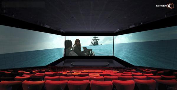 お台場に日本初の3面スクリーン登場！上映第1弾は『パイレーツ・オブ・カリビアン』