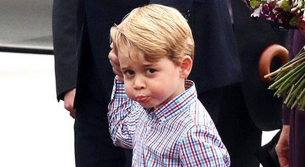 ジョージ王子、かわいらしさ発揮！ポーランド・ドイツ訪問ツアー初日