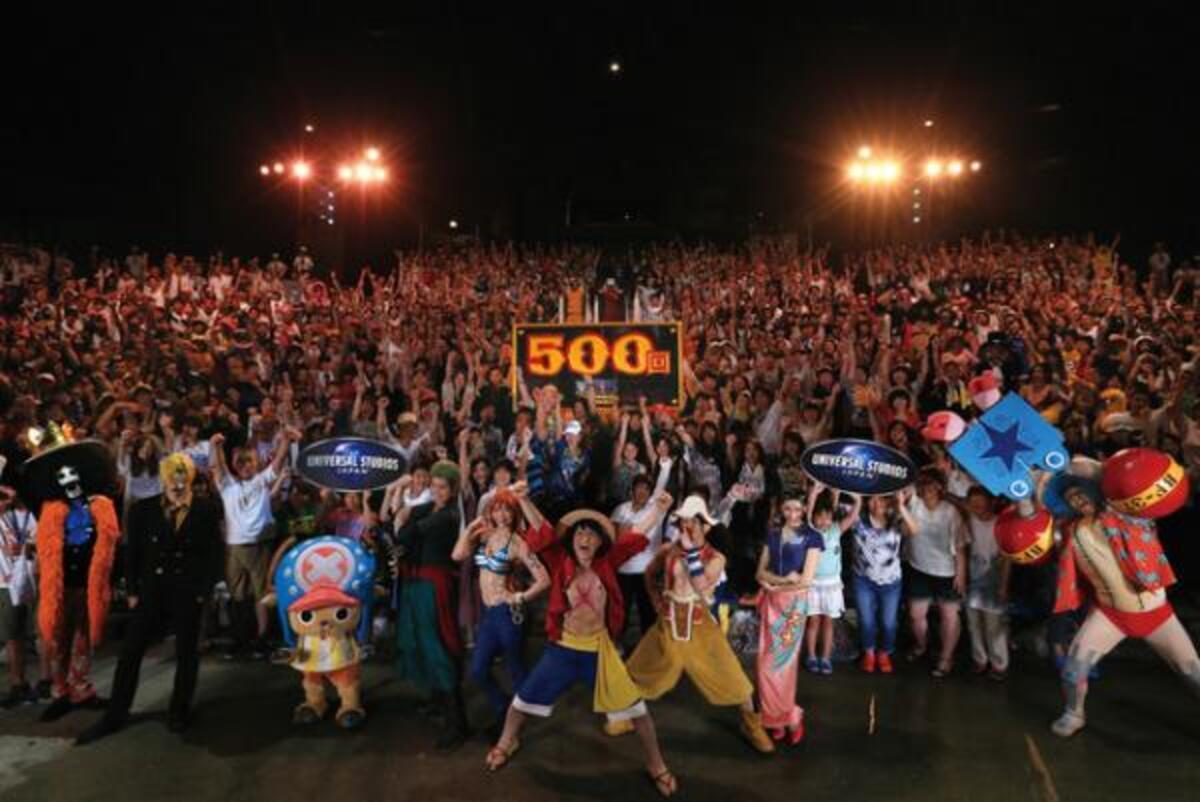 Usj ワンピース プレミアショー 通算500回公演達成 累計動員数100万人突破の大偉業 17年8月1日 ウーマンエキサイト 1 2