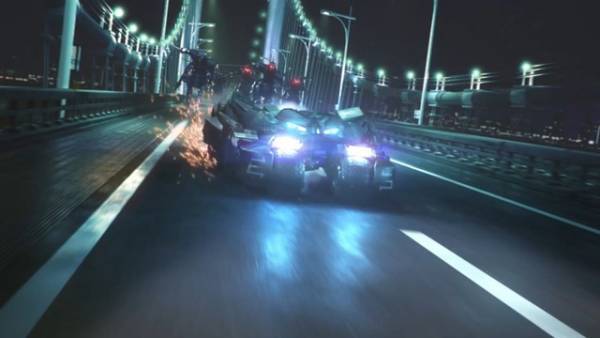 バットモービルがトランスフォーム!?『DCスーパーヒーローズ vs 鷹の爪団』予告