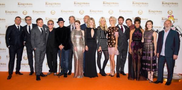 ジュリアン・ムーア＆エルトン・ジョンも参戦！『キングスマン』新作ワールドプレミア