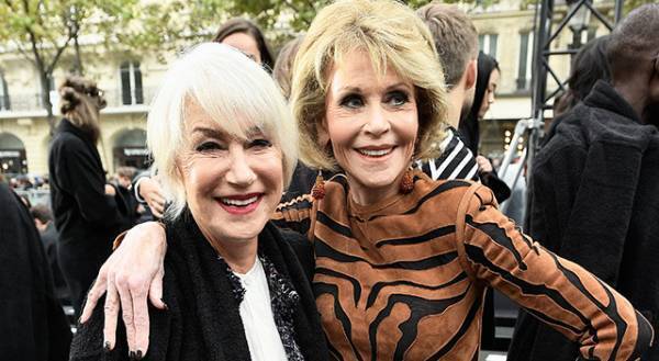 ヘレン・ミレン＆ジェーン・フォンダら大女優がランウェイを闊歩