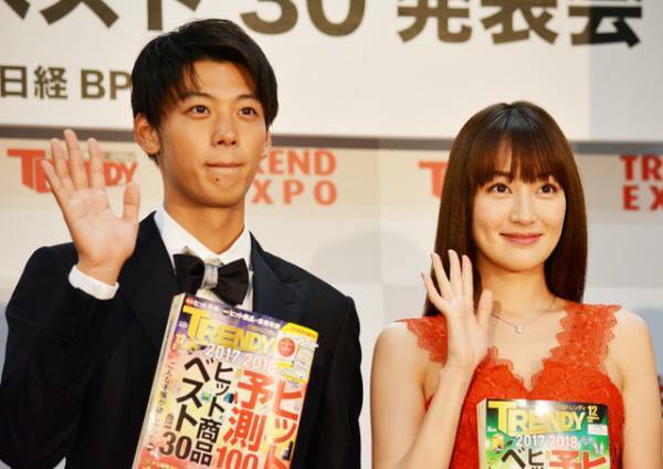 竹内涼真＆高梨臨、“2017年の人”に！「作品や周りの人に恵まれました」
