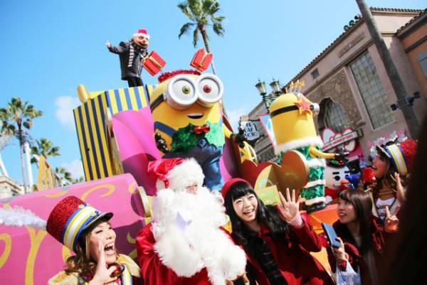 【USJ】怪盗グルーとミニオンが“ハチャメチャ”パーティ！「ユニバーサル・ワンダー・クリスマス」開幕