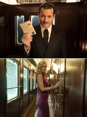 ジョニデvsミシェル、豪華列車で“婚活”!? 映像入手『オリエント急行殺人事件』