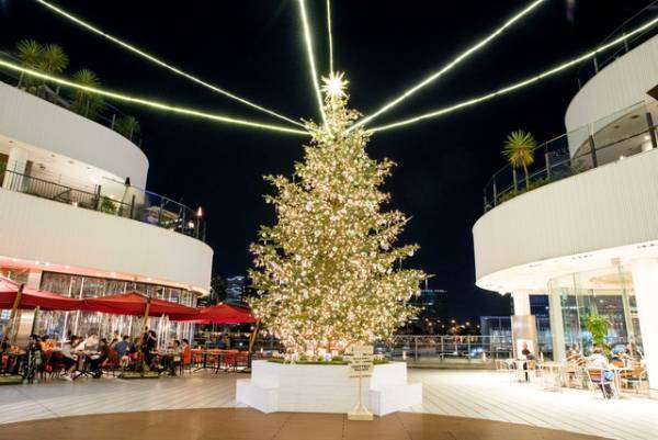 横浜ベイエリアの夜景をバックに『ノッティングヒルの恋人』『ポーラー・エクスプレス』野外上映！