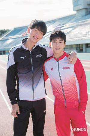 窪田正孝が巻頭に登場！ 竹内涼真×佐野岳の“陸王”対談も「JUNON」2月号