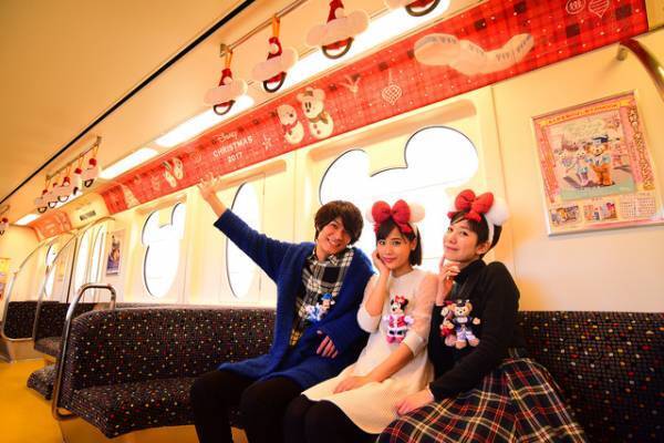 【ディズニー】見逃せないポイントは車窓！リゾートラインの「ディズニー・クリスマス」