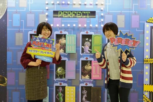 【ディズニー】ピクサー映画のキャラクターたちが新宿駅をプチジャック！