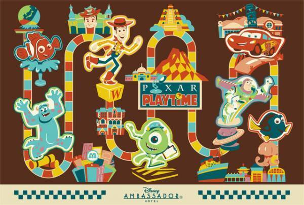 【ディズニー】アンバでも「ピクサー・プレイタイム」！宿泊記念グッズやプログラムも