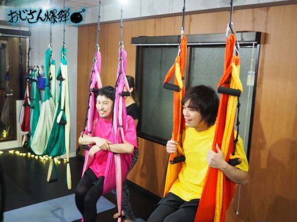 浪川大輔＆吉野裕行、エクササイズで代謝＆表情が限界を超える!? 「おじさん爆弾」