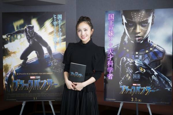 ももクロ・百田夏菜子、『ブラックパンサー』でハリウッド映画声優初挑戦「素直に嬉しい！」